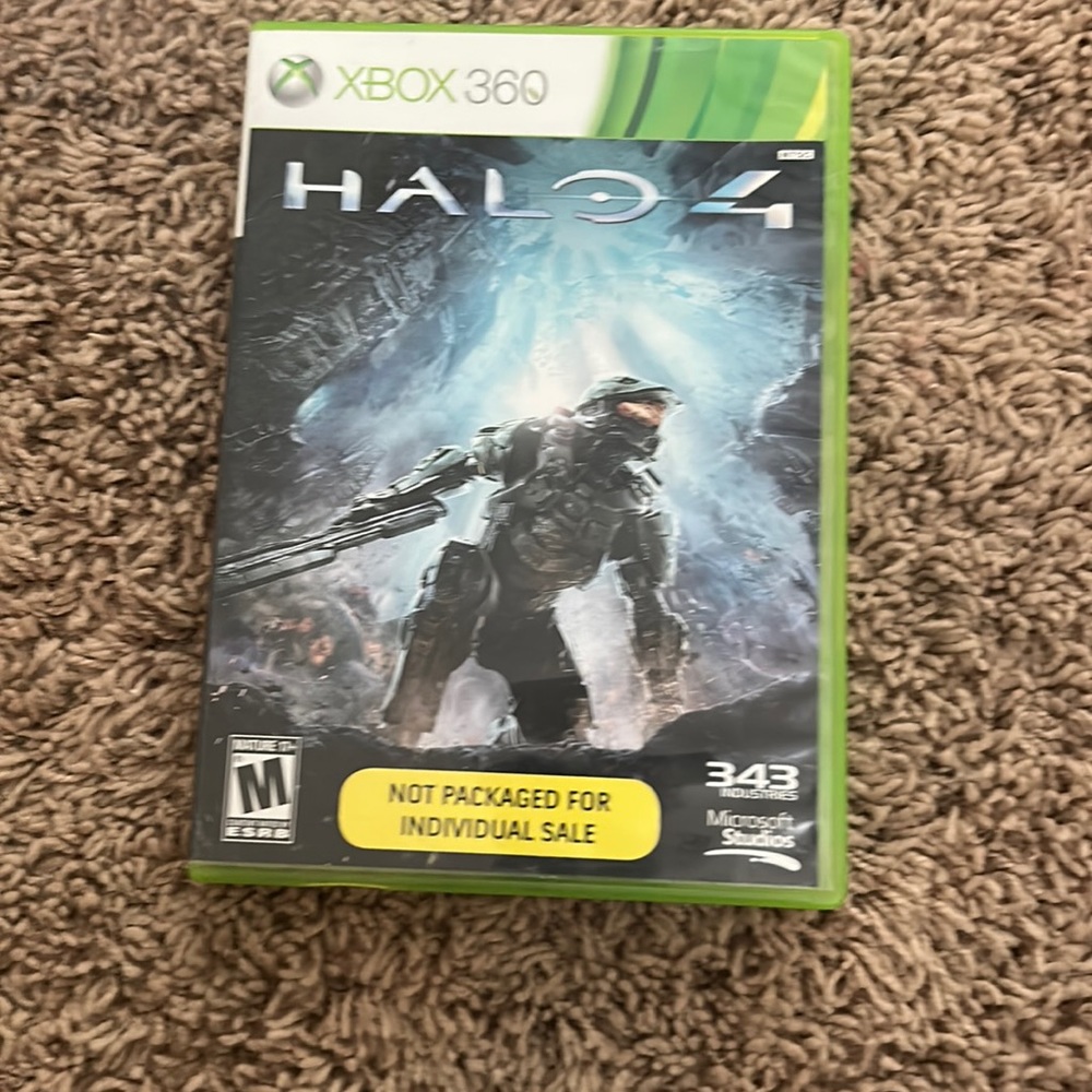 Xbox 360 halo 4 game